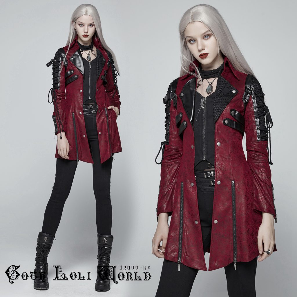 楽天市場】当日発送 即納 Y-349FRD アシンメトリーカラーレースアップ