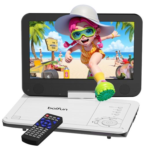 楽天市場】【2026超軽量】BOIFUNポータブルDVDプレーヤー12.5型ミニ