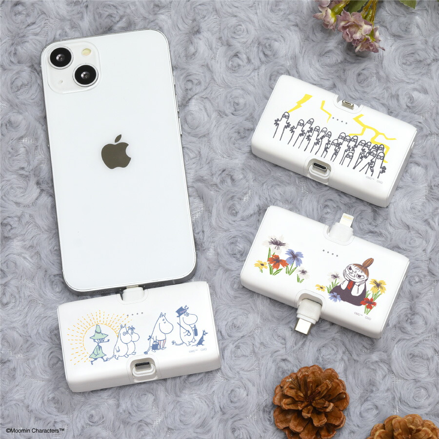 楽天市場】【公式】ムーミン Lightning / Type-C コネクタ付き