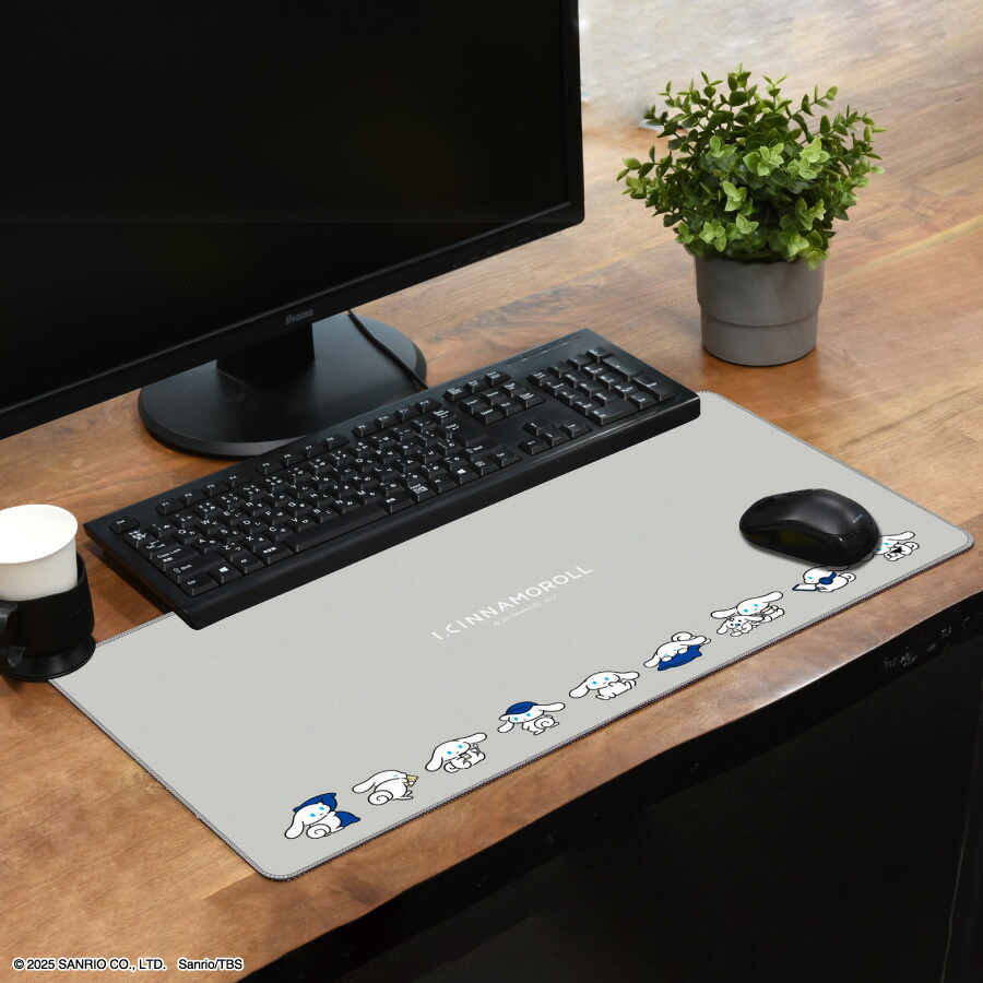 楽天市場】【公式】I.CINNAMOROLL デスクマット ICINNAMOROLL アイ