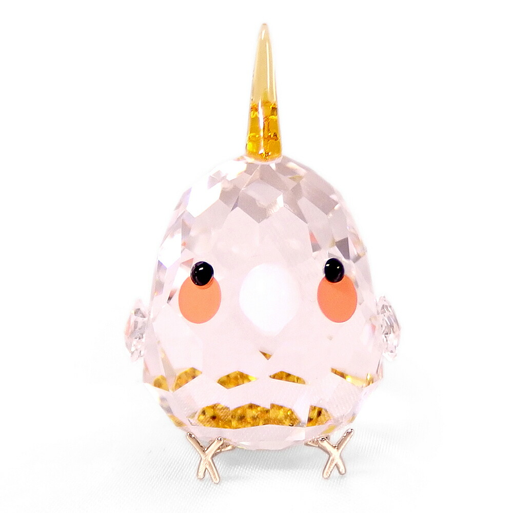 スワロフスキー swarovski オカメインコピンク スワロフスキー