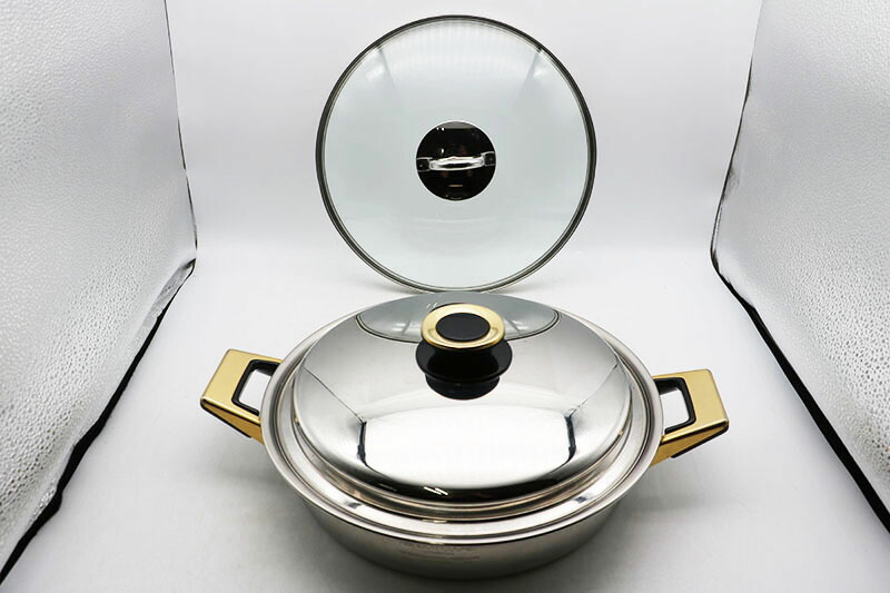 楽天市場】◇Tupperware タッパーウェア レインボークッカー 浅鍋 26