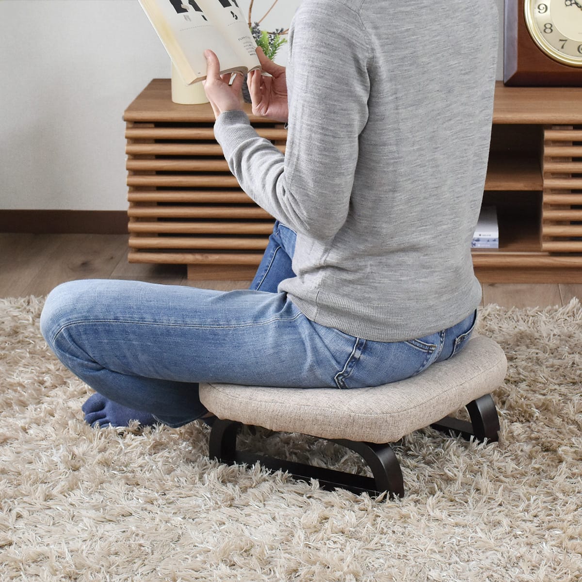 楽天市場】【クーポン20%off 3/4 20時〜24時】 正座椅子 座椅子