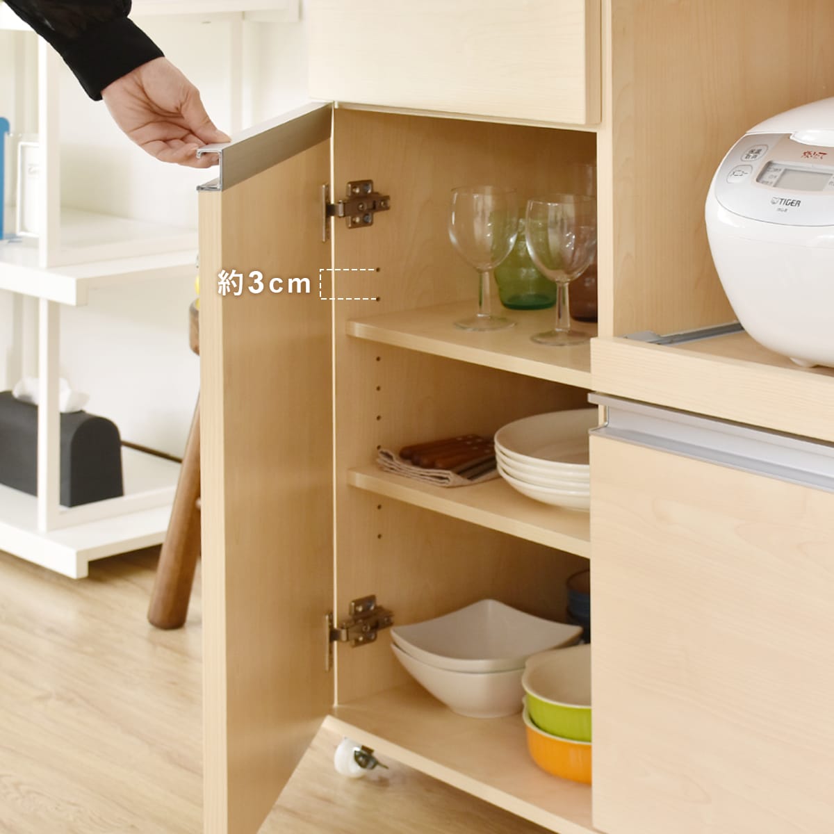 楽天市場】【クーポン15%off 3/8 00時〜24時】 キッチンラック