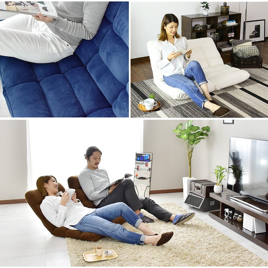 楽天市場】【クーポン15%off 3/8 00時〜24時】 座椅子 リクライニング