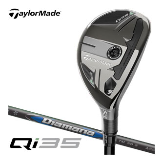楽天市場】テーラーメイド Qi35 レスキュー 三菱 Diamana Blue TM60