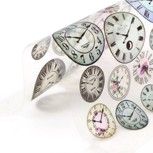 楽天市場】【最大1280円OFFクーポンあり】【イラストシート】時計