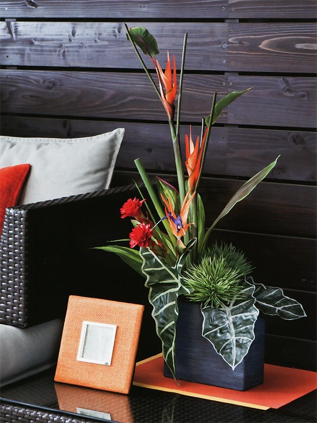 楽天市場】ストレリチア ストレチア 造花 おしゃれ 人気 大型 極楽鳥花