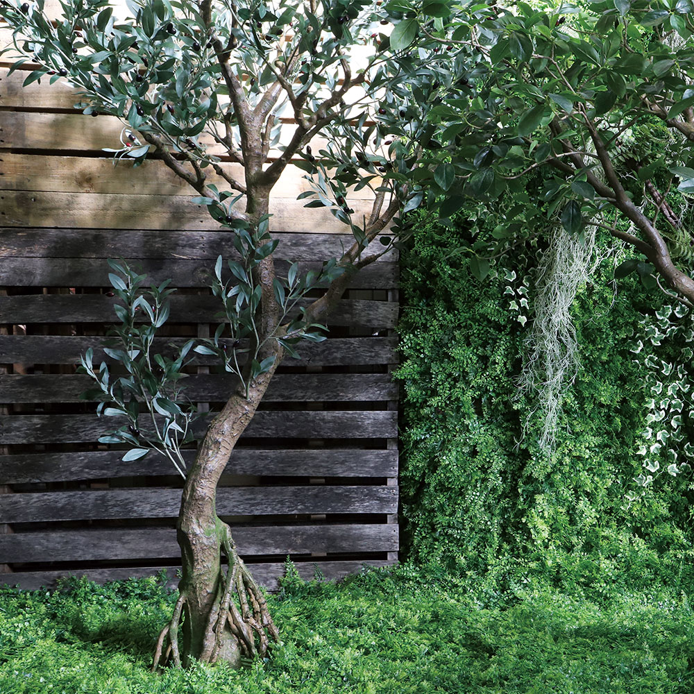 楽天市場】フェイクグリーン 大型 オリーブ オリーブの木 オリーブの実