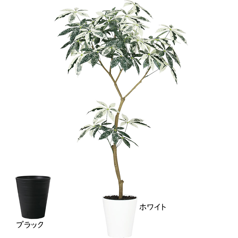 楽天市場】フェイクグリーン 観葉植物 パキラ ミルキーウェイ おしゃれ