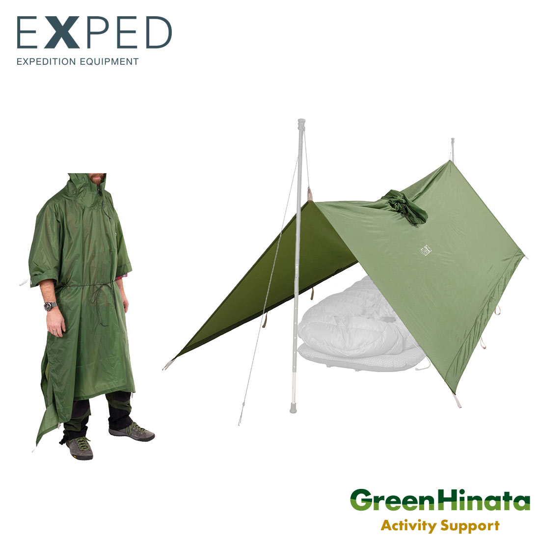 楽天市場】【国内正規品】 エクスペド タープ ポンチョ PONCHOS EXPED
