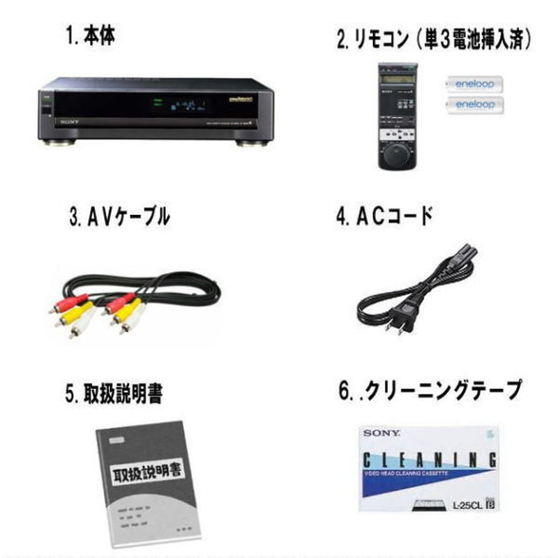 楽天市場】【レンタル】 【3泊4日SL200D】 ソニー ベータビデオデッキ