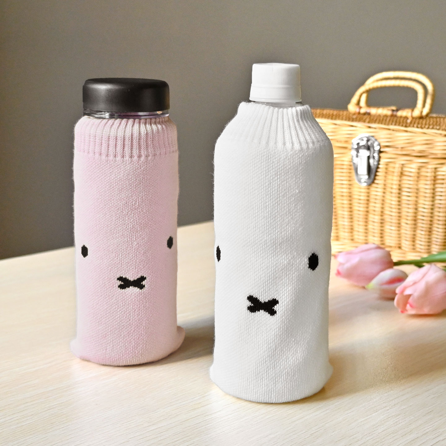 楽天市場】ボトルカバー 2点セット ペットボトルカバー ニット BOTOCO