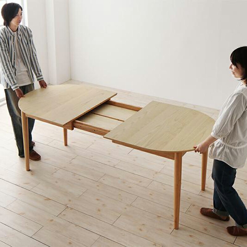 楽天市場】商品名| CNL 伸縮式ダイニングテーブル材 料| アッシュ突板