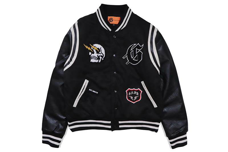楽天市場】GODSPEED I.G.W.T VARSITY JACKET (BLACK)ゴッドスピード
