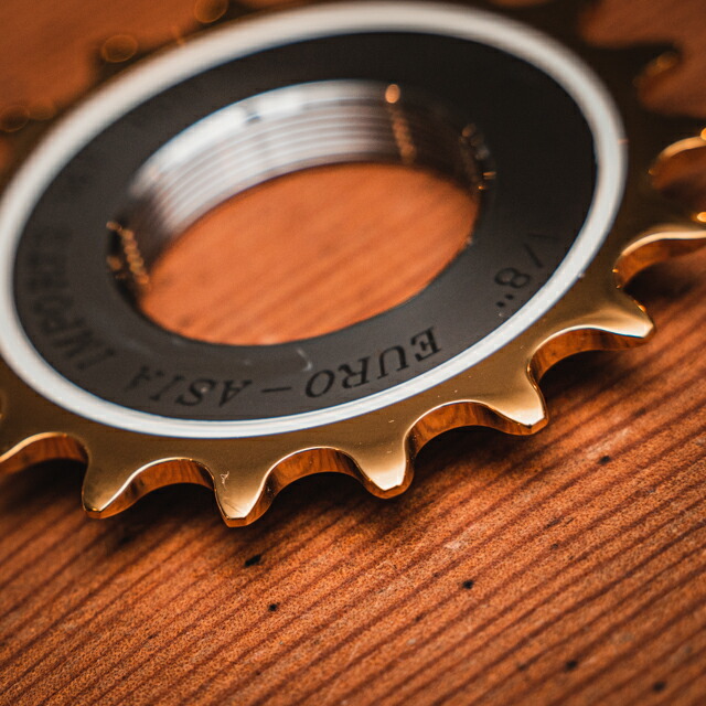 楽天市場】EURO ASIA gold medal pro track cog ユーロアジア ゴールド