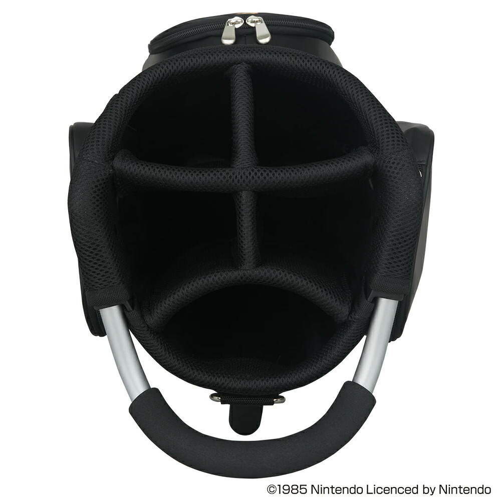 楽天市場】スーパーマリオ キャディバッグ ブラック(軽量タイプ