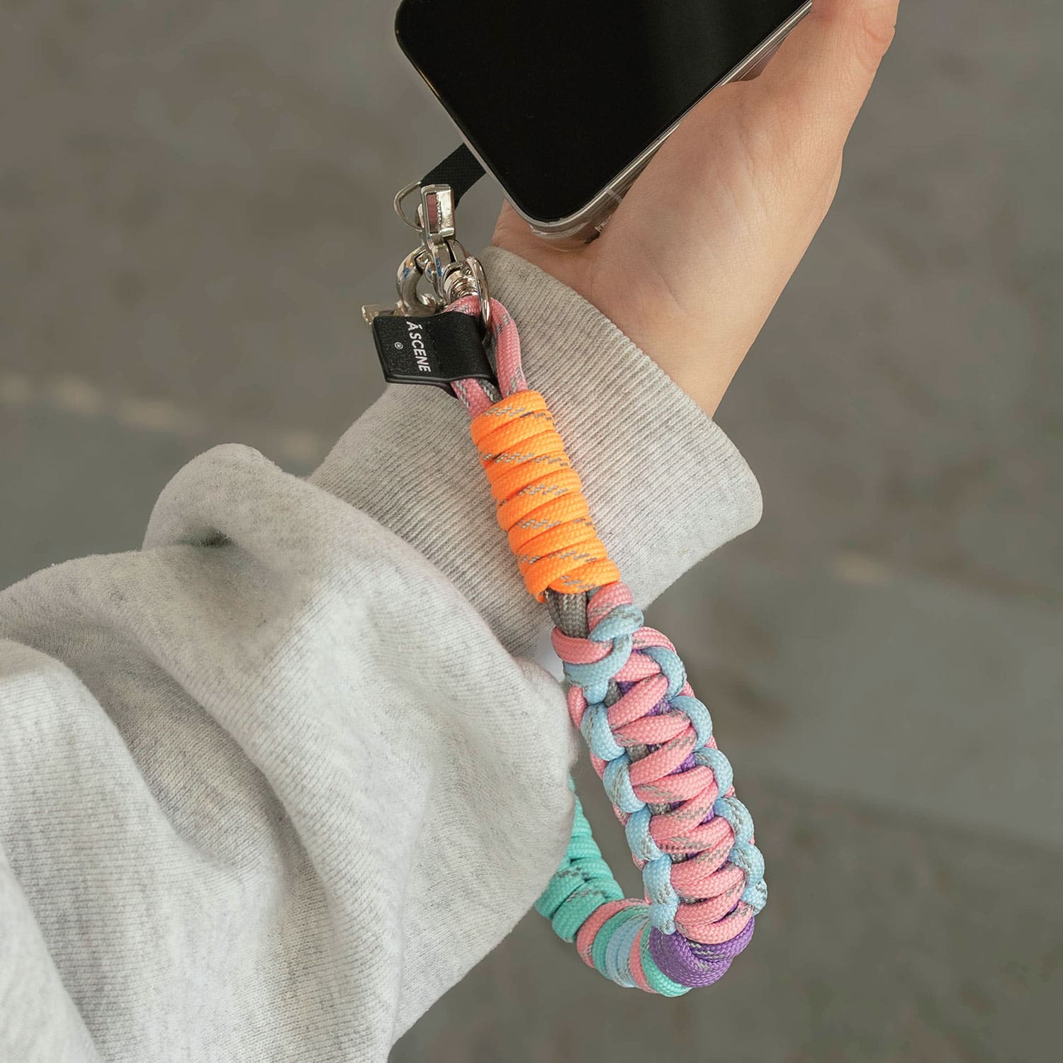 楽天市場】A SCENE エーシーン Design paracord strap デザインパラ