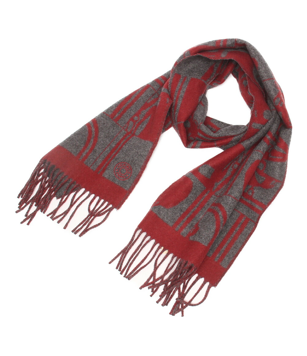 楽天市場】【中古】美品 エルメス マフラー カシミア100％ ブリッド