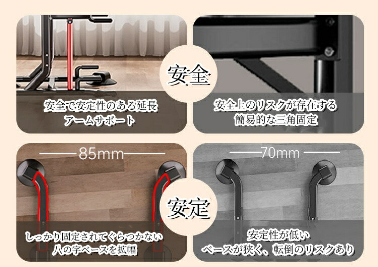 楽天市場】懸垂マシン ディップス マルチバー付き 筋トレグッズ