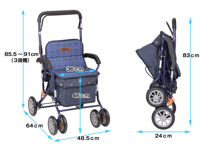 楽天市場】【楽天スーパーSALE特価】シルバーカー 【幸和製作所