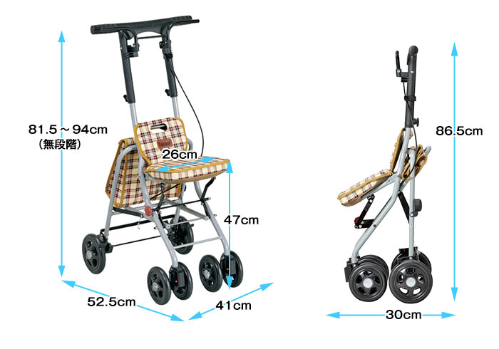 楽天市場】【楽天スーパーSALE特価】シルバーカー 【幸和製作所
