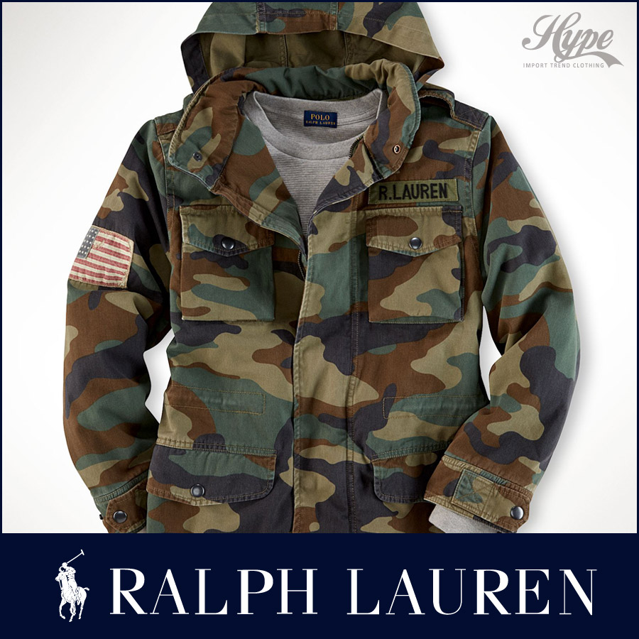 楽天市場】POLO RALPH LAUREN ボーイズ ポロ ラルフローレン M-65
