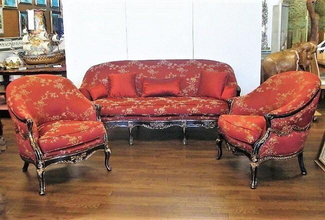 楽天市場】イタリア製 ソファ3点セット 3P+1P+1P クッション5個付