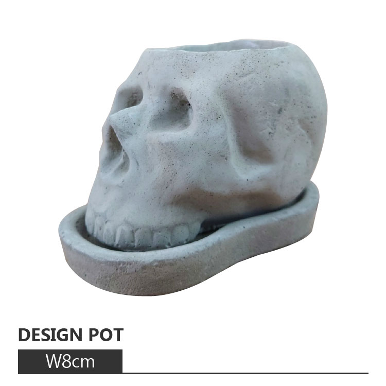 楽天市場】植木鉢 おしゃれ コンクリートポット CC038-220 16cm x 22cm