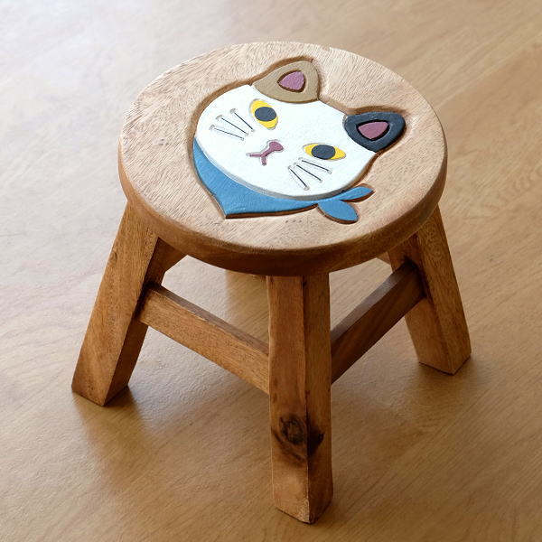 楽天市場】子供スツール 子ども 椅子 木製 ウッドスツール 子供用 イス