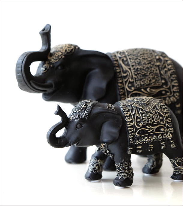 楽天市場】象 ゾウ 置物 置き物 オブジェ おしゃれ かわいい アジアン