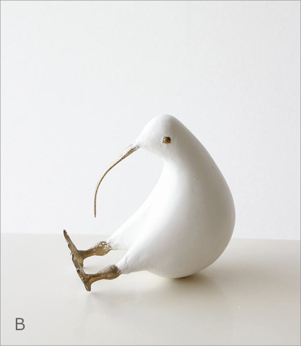 楽天市場】キウイ 鳥 木彫り置物 オブジェ おしゃれ 置物 小物 雑貨