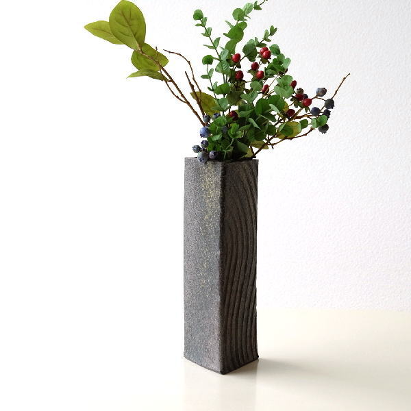 楽天市場】花瓶 陶器 信楽焼 おしゃれ 和風 モダン 和モダン 和室