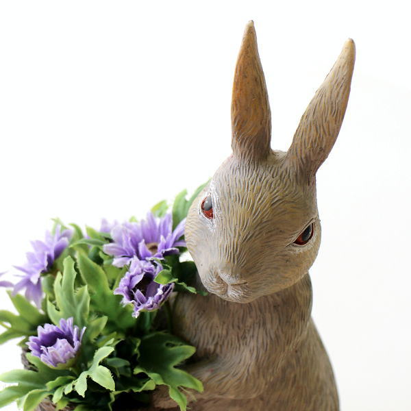 楽天市場】うさぎ ウサギ 小物入れ 置物 おしゃれ 雑貨 オブジェ