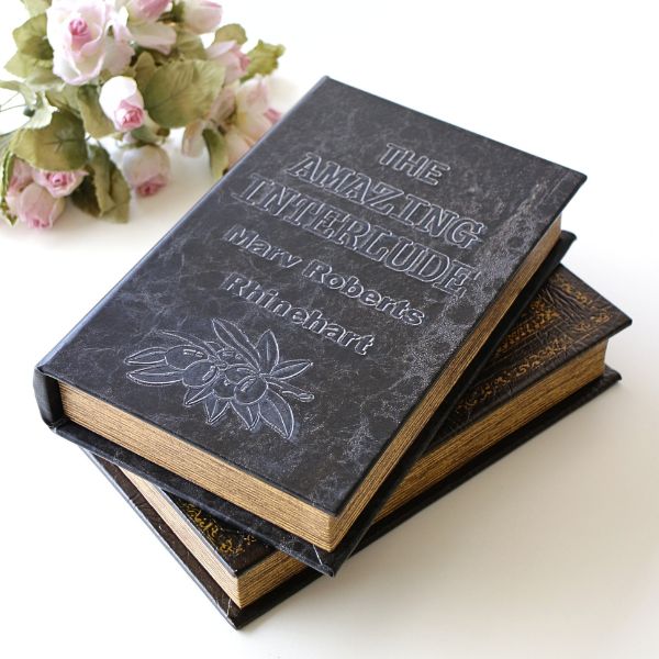 楽天市場】本型小物入れ ブック型収納ボックス 洋書 宝箱 シークレット