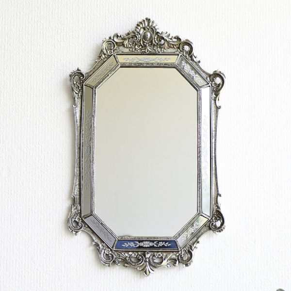 楽天市場】壁掛けミラー 鏡 ウォールミラー おしゃれ アンティーク調