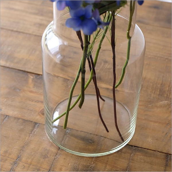 楽天市場】花瓶 フラワーベース おしゃれ リサイクルガラス 花器