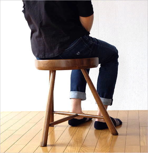 楽天市場】スツール 木製 おしゃれ 玄関 椅子 いす イス ウッドチェア