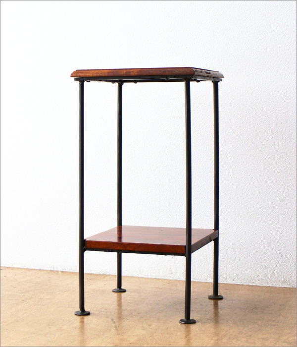 楽天市場】サイドテーブル 木製 アイアン おしゃれ ソファ ベッド