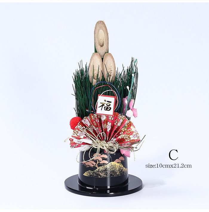 楽天市場】門松 正月 アレンジ 新春 ミニ門松 玄関飾りお正月