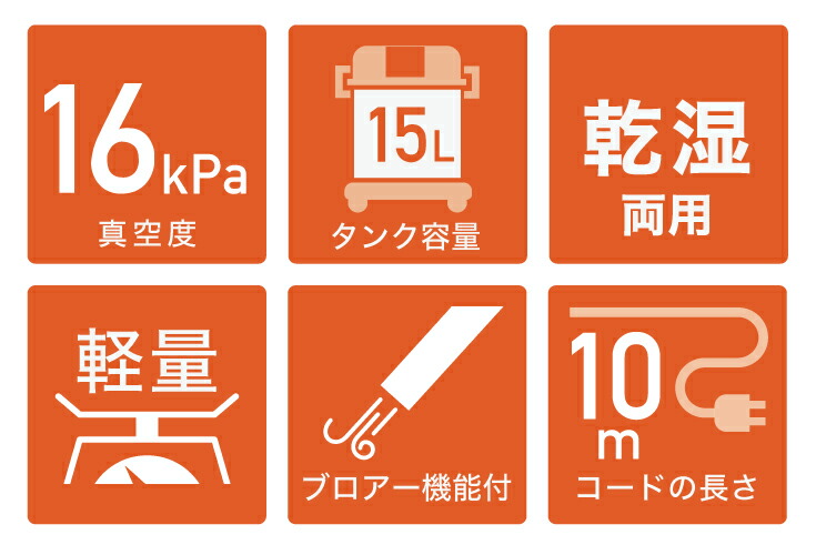 楽天市場】☆クーポンで8300円＆P5倍☆ハイガー 業務用掃除機 乾湿両用