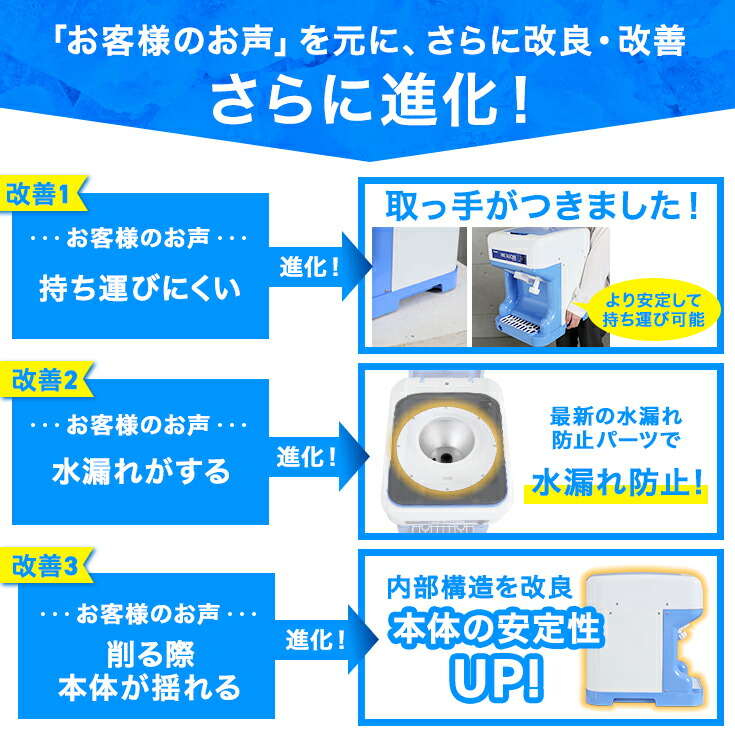 楽天市場】☆全品ポイント5倍☆【楽天1位獲得☆】ハイガー かき氷機