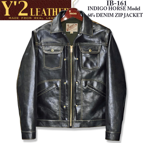 楽天市場】 Y'2 LEATHER （ワイツーレザー）INDIGO HORSE Model 60'S