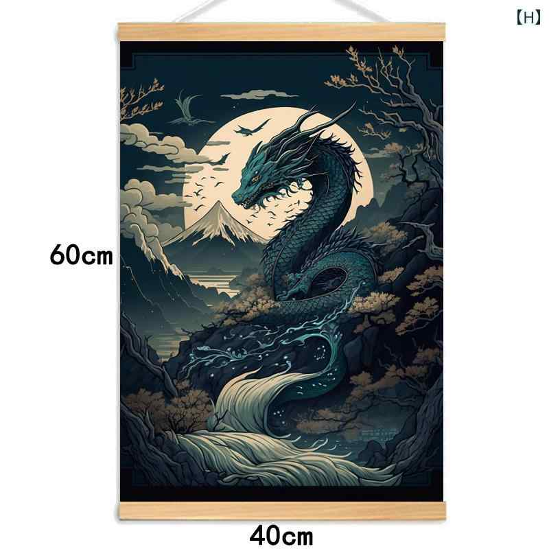 楽天市場】掛け軸 タトゥーショップ タペストリー ポスター 掛け絵