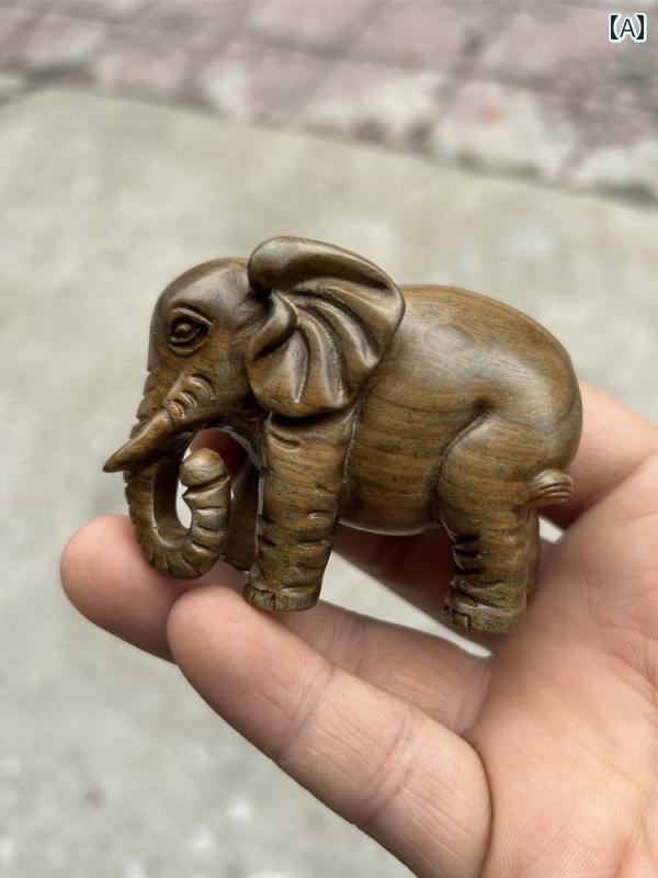楽天市場】木彫りの象の通販