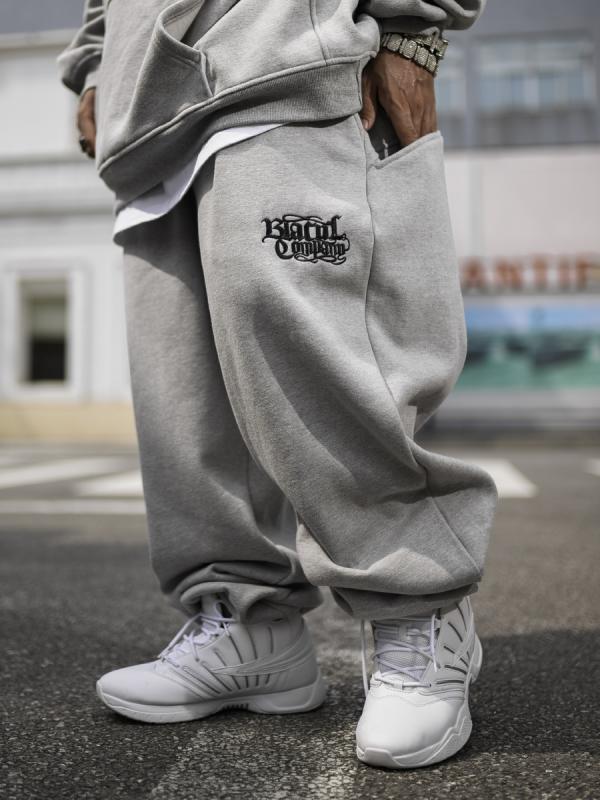 楽天市場】スウェットパンツ 男性 ジョガーパンツ フォント 刺繍