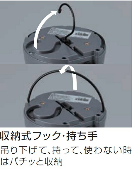 楽天市場】ハタヤ 充電式 LED吊り下げ灯 20W LTL-20B 屋外用 防塵 防滴