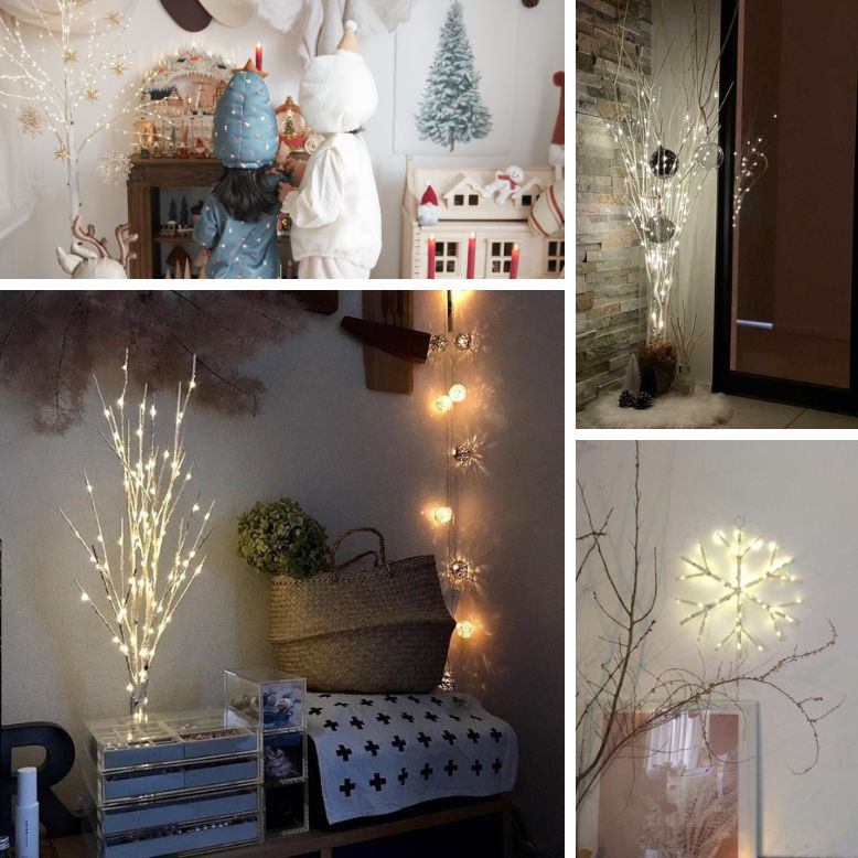 楽天市場】ブランチツリー 白樺 クリスマスツリー おしゃれ 枝ツリー