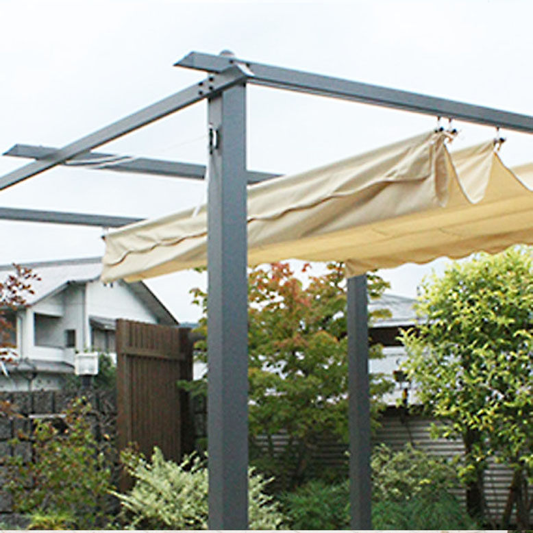 楽天市場】【替布のみ】シェード付パーゴラ 専用替布 【送料無料