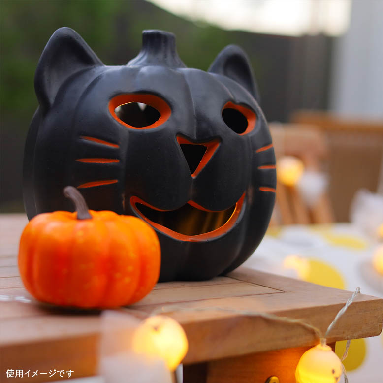 楽天市場】ハロウィン 飾り かぼちゃ ねこ 屋外 猫 ランタン ジャック